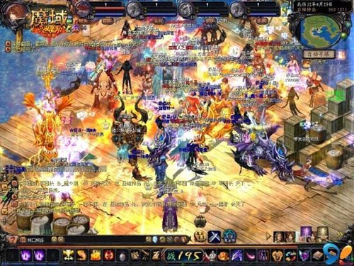919魔域私新开服：魔幻画风，玩法多样，快来体验攻沙对战